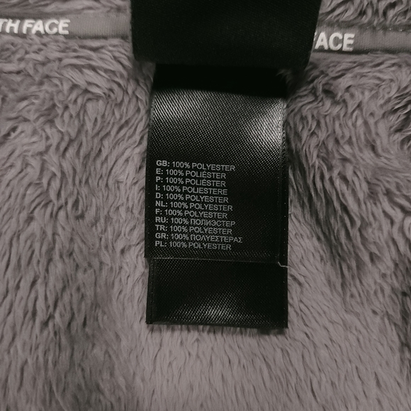 The Northface Oso Fleece Hoodie Full Zip Jacket! GirlsSize M 10-12 Gray GUC! - Picture 13 of 16